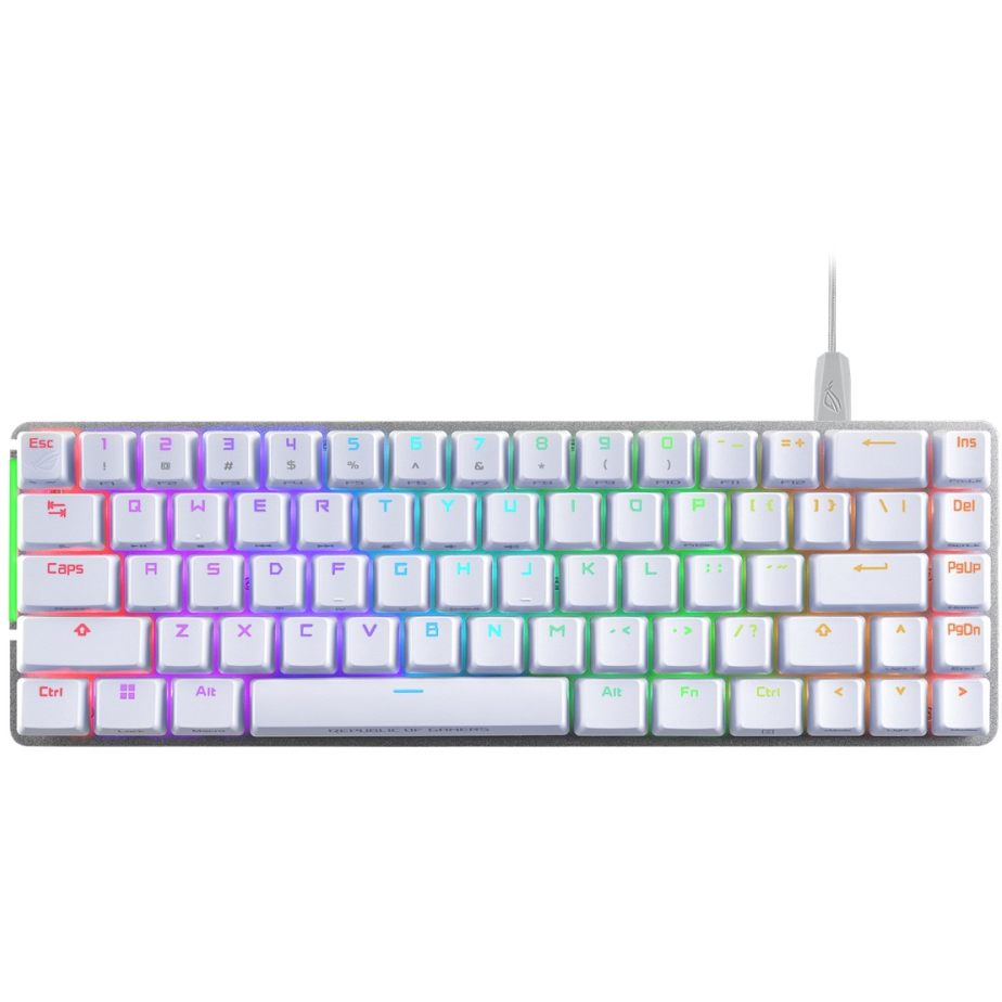 Клавиатура ASUS ROG Falchion Ace M602 White - 90MP0346-BKRA10