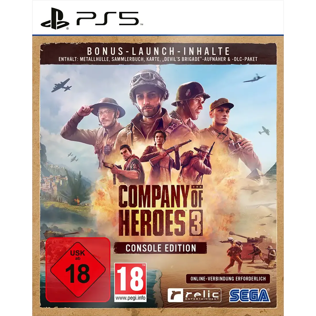 Игра Company of Heroes 3 Launch Edition для Sony PS5