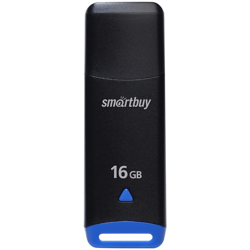 USB Flash накопитель 16Gb SmartBuy Easy Black (SB016GBEK)