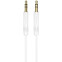 Кабель 3.5 Jack (M) - 3.5 Jack (M), 1м, Borofone BL16 White - 6974443389173 - фото 2