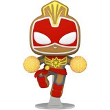 Фигурка Funko POP! Bobble Marvel Holiday Gingerbread Captain Marvel (50661)