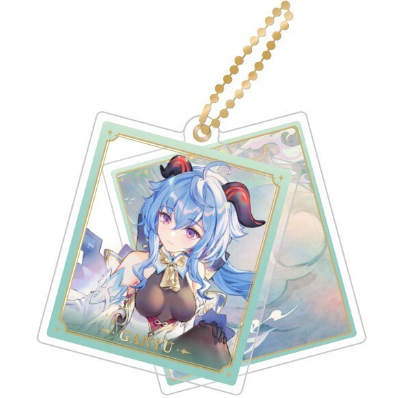 Брелок miHoYo Genshin Impact Character Acrylic Strap Ganyu - 6974696614831