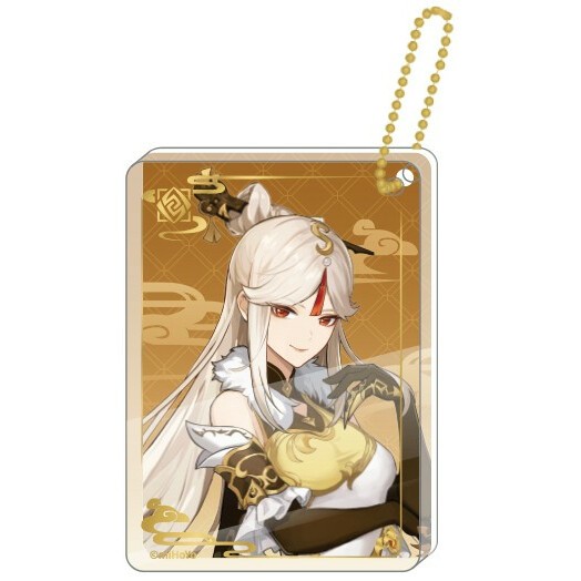 Брелок miHoYo Genshin Impact Characters Acrylic Block Strap Ningguang - 6974696611366