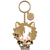 Брелок miHoYo Genshin Impact Chibi Character Metal Keychain Gorou (6974696617856)