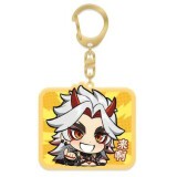 Брелок miHoYo Genshin Impact Chibi Expressions Character Acrylic Keychain Arataki Itto (6975213680407)