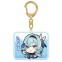 Брелок miHoYo Genshin Impact Chibi Expressions Character Acrylic Keychain Eula - 6974096537549