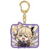 Брелок miHoYo Genshin Impact Chibi Expressions Character Acrylic Keychain Fischl (6974096530144)