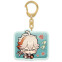 Брелок miHoYo Genshin Impact Chibi Expressions Character Acrylic Keychain Kaedehara Kazuha - 6974696612417