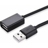 Кабель удлинительный USB A (M) - USB A (F), 1м, UGREEN US103 (10314)