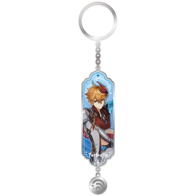 Брелок miHoYo Genshin Impact Metal & Resin Keychain Farewell of Snezhnaya Tartaglia - 6974096532537