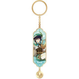 Брелок miHoYo Genshin Impact Metal & Resin Keychain Windborne Bard Venti (6974096531868)