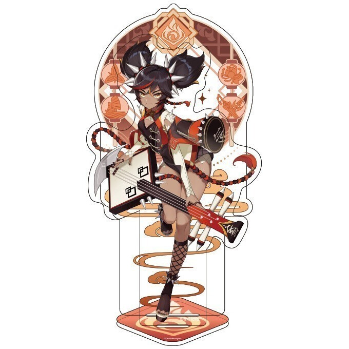 Фигурка miHoYo Genshin Impact Liyue Character Standee Xinyan - 6972957488108