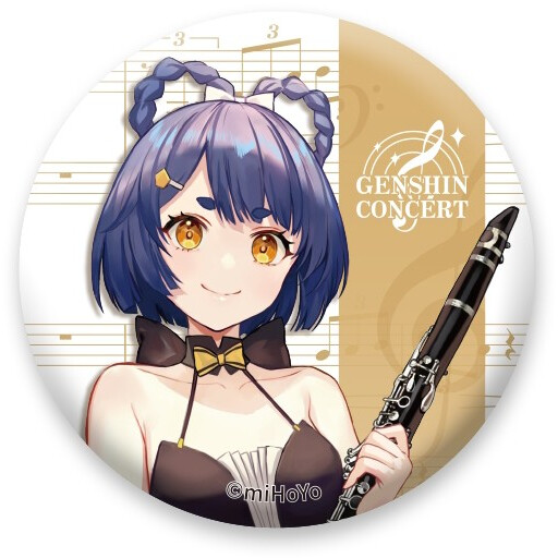 Значок miHoYo Genshin Concert Melodies of an Endless Journey Can Badge Xiangling - 6974096537105