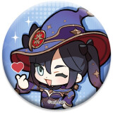 Значок miHoYo Genshin Impact Chibi Expressions Character Can Badge Mona (6972957488214)