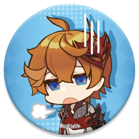 Значок miHoYo Genshin Impact Chibi Expressions Character Can Badge Tartaglia - 6972957488153