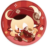 Значок miHoYo Genshin Impact Chibi Character Cloth Badge The Spark Knight Klee (6974096537280)