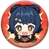 Значок miHoYo Genshin Impact Chibi Expressions Character Can Badge Xiangling (6974696616606)