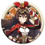 Значок miHoYo Genshin Impact Mondstadt Can Badge Amber (6975628240517)