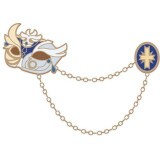 Значок miHoYo Genshin Impact Noblesse Oblige Metallic Pins Circlet of Logos Royal Masque (6974696610796)