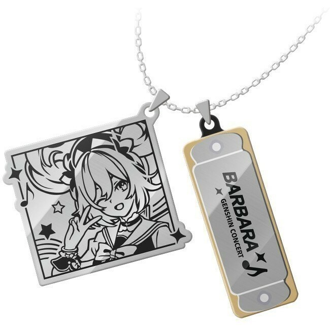 Ожерелье miHoYo Genshin Impact 2022 Online Concert Mini Harmonica Necklace Barbara - 6975628241408