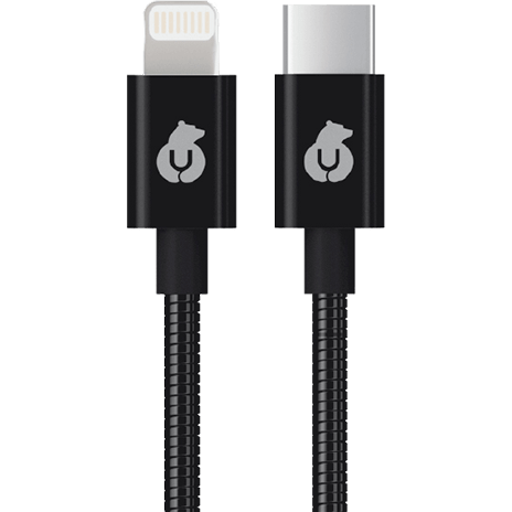 Кабель USB Type-C - Lightning, 1.2м, uBear DC10BL12FM-CL