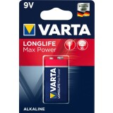 Батарейка Varta Longlife Max Power (9V, 1 шт) (4722101401)