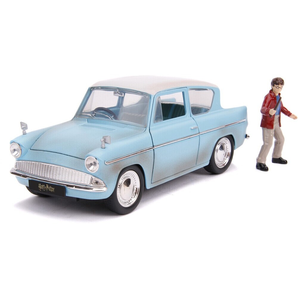 Коллекционная модель с фигуркой Jada Toys Die-Cast Harry Potter & 1959 Ford Anglia - 31127