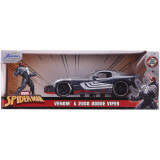 Коллекционная модель с фигуркой Jada Toys Die-Cast Venom & 2008 Dodge Viper (31750)