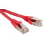 Патч-корд Hyperline PC-LPM-STP-RJ45-RJ45-C5e-0.5M-LSZH-RD, 0.5м