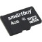 Карта памяти 4Gb MicroSD SmartBuy (SB4GBSDCL4-00)