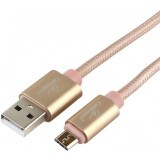 Кабель USB A (M) - microUSB B (M), 1м, Gembird CC-U-mUSB02Gd-1M