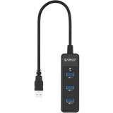 USB-концентратор Orico W5PH4-U3 Black (W5PH4-U3-BK)