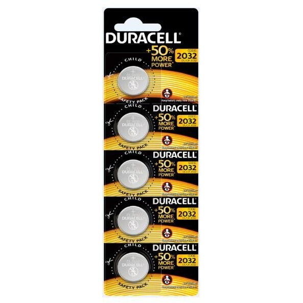 Батарейка Duracell (CR2032, 5 шт.)