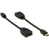 Переходник Mini DisplayPort (M) - DisplayPort (F), Kramer ADC-MDP/DPF