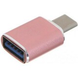 Переходник USB A (F) - USB Type-C, Greenconnect GCR-52300