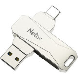 USB Flash накопитель 64Gb Netac U782C Silver (NT03U782C-064G-30PN)