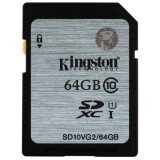 Карта памяти 64Gb SD Kingston (SD10VG2/64GB)