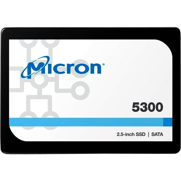 Накопитель SSD 3.84Tb Micron 5300 Pro (MTFDDAK3T8TDS) OEM - MTFDDAK3T8TDS-1AW1ZABYY