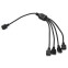 Кабель для корпуса EKWB EK-RGB 4-Way Splitter Cable RGB 4-pin - 3830046995353