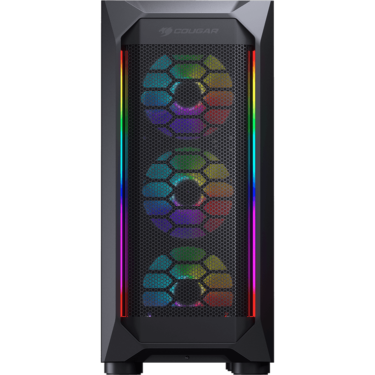 Корпус cougar mx410 Mesh-g RGB. Корпус cougar mx410 Mesh-g RGB [CGR-5vm6b-Mesh-g-RGB] черный. Cougar mx410 Mesh. Корпус cougar mx410 Mesh-g RGB, ATX, Black.