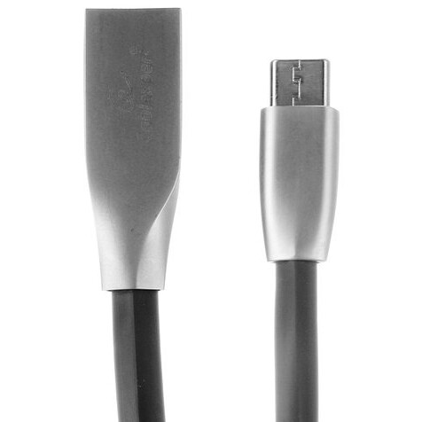 Кабель USB - USB Type-C, 1.8м, Gembird CC-G-USBC01Bk-1.8M