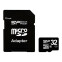 Карта памяти 32Gb MicroSD Silicon Power + SD адаптер (SP032GBSTH010V10-SP) - SP032GBSTH010V10SP