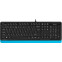 Клавиатура + мышь A4Tech Fstyler F1010 Black/Blue - фото 2