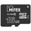 Карта памяти 16Gb MicroSD Mirex (13612-MCSUHS16)