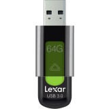 USB Flash накопитель 64Gb Lexar JumpDrive S57 Black/Green (LJDS57-64GABGN)