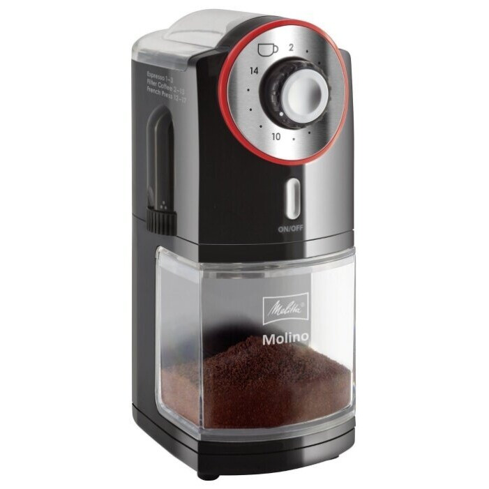 Кофемолка Melitta Molino Black/Red - 6741433