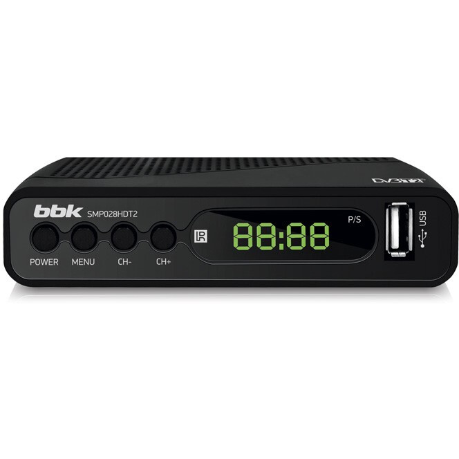 ТВ-тюнер BBK SMP028HDT2 Black