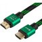 Кабель HDMI - HDMI, 1м, Greenconnect GCR-51485