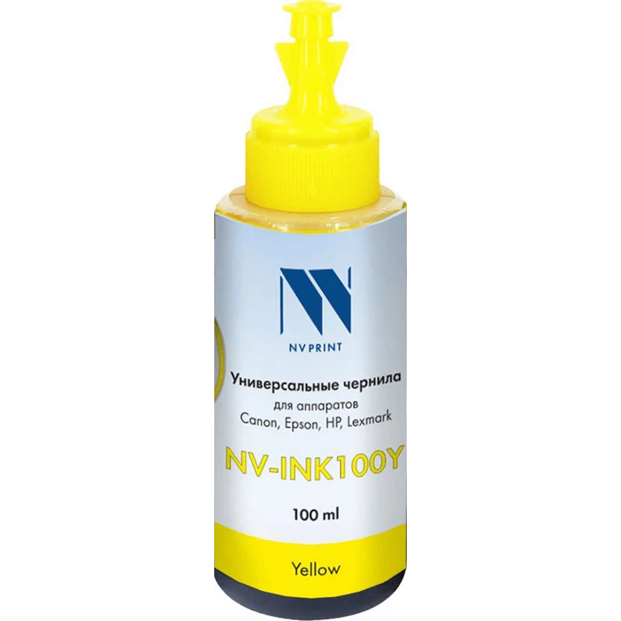 Чернила NV Print INK100 Yellow - NV-INK100Y