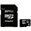 Карта памяти 16Gb MicroSD Silicon Power Elite + SD адаптер (SP016GBSTHBU1V10-SP)